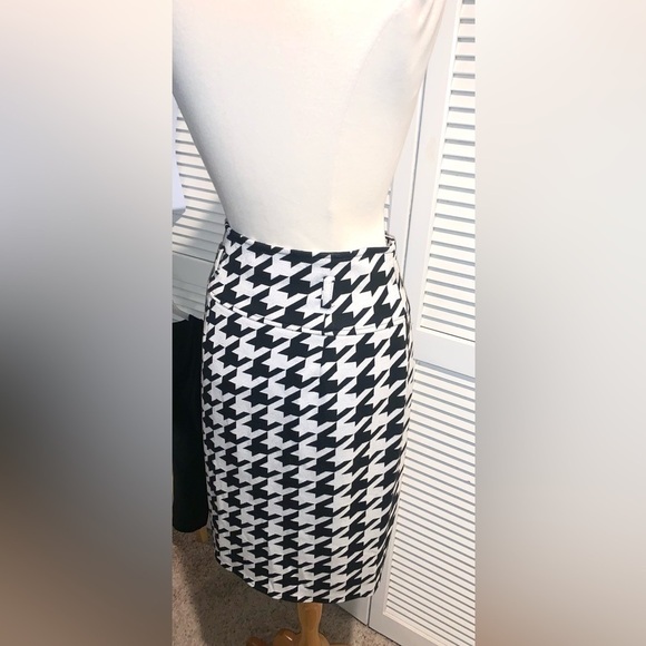 Grace Elements houndstooth pencil Skirt Women's - Picture 3 of 5